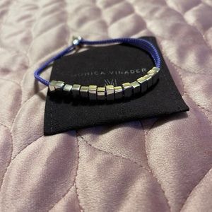 NWOT monica vinader adjustable bracelet